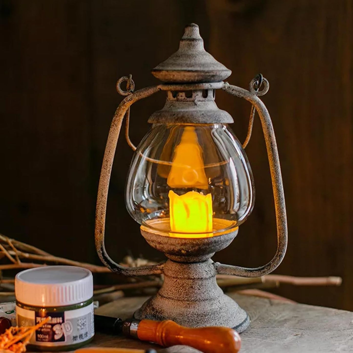 Set of 12 Flickering LED Decorative Candles