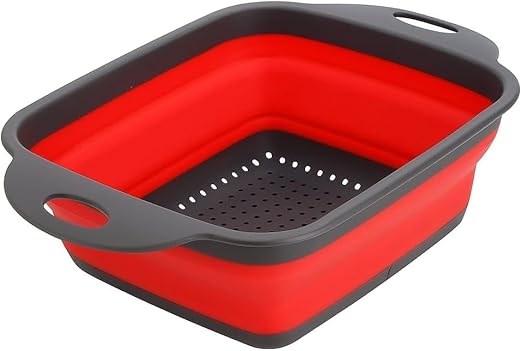 24cm Collapsible Silicone Food Strainer