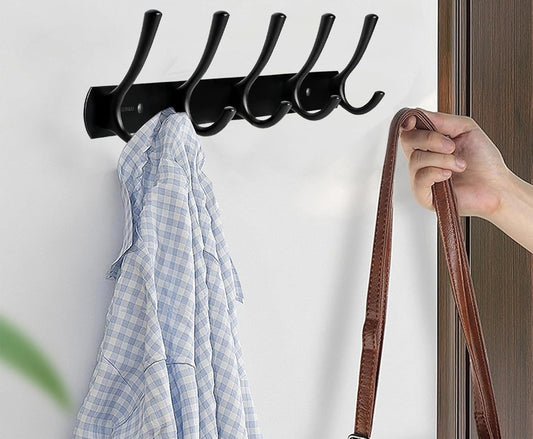 Wall-Mounted Clothes Rack