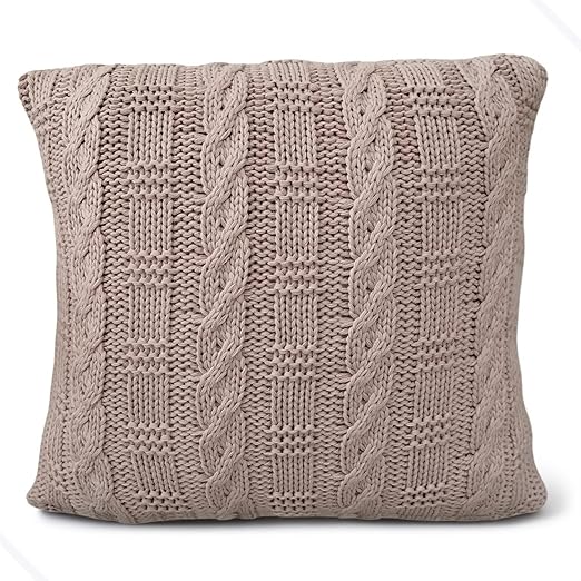 Knitted Decorative Cushion Cover